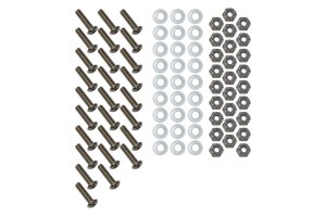 Jeep Wrangler Unlimited Hood Louver - Fishbone Offroad - Raw Aluminum - Raw Unfinished - `07-`18